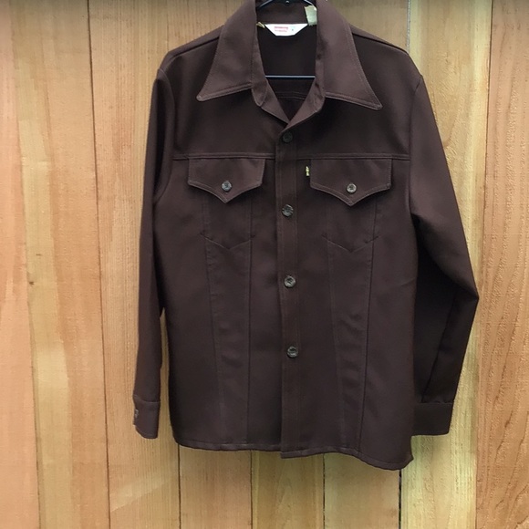 Vintage LEVI'S brown jacket 70’s Disco Cowboy